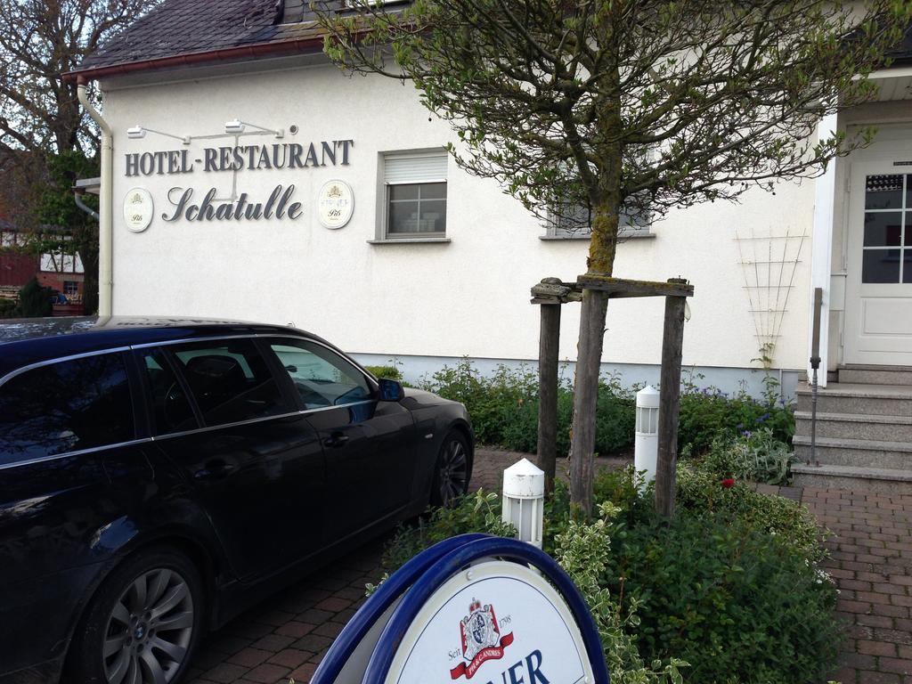 Hotel Schatulle Laufersweiler Eksteriør bilde